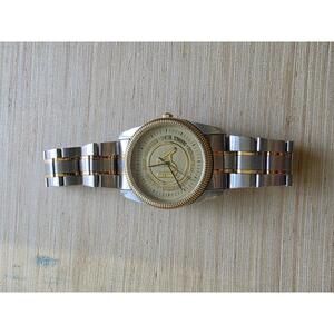 AU Steamfitters Union Plumbers Men Fashion Two Tone Quartz 35mm Watch